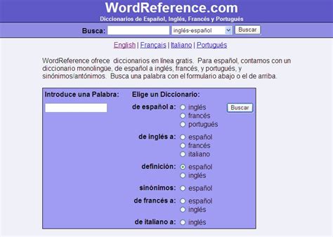 wordreference portugués español.